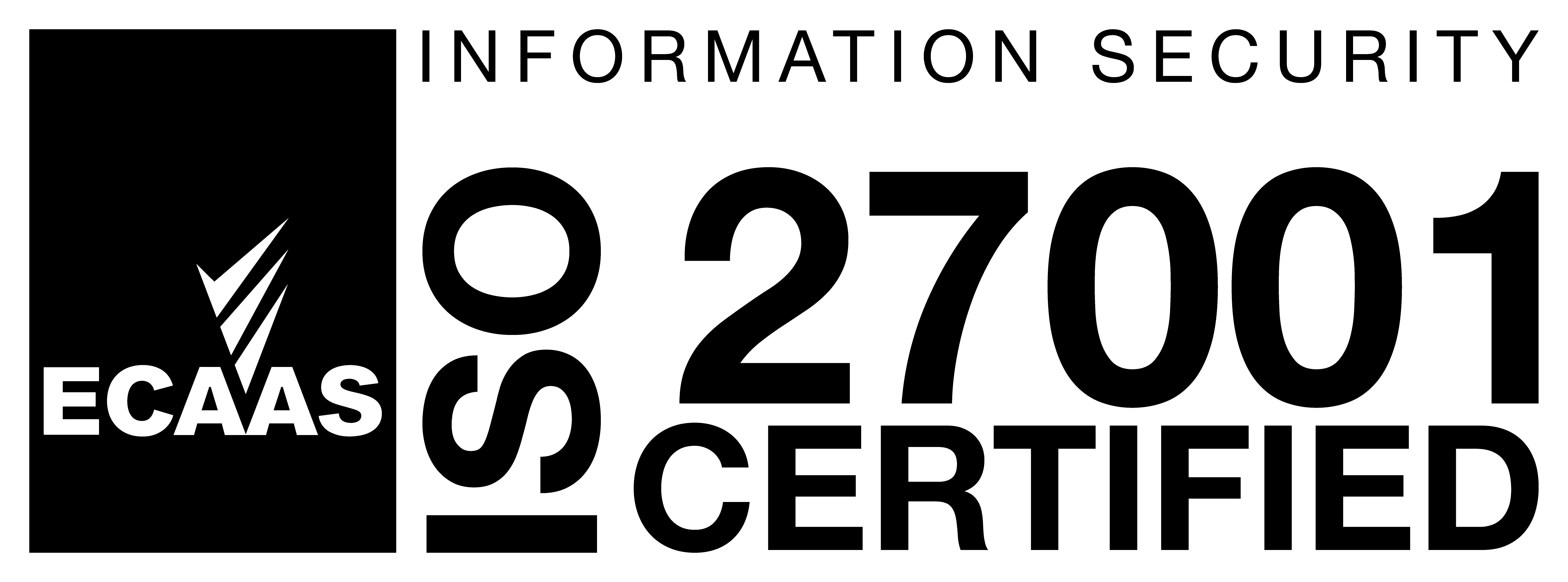 ISO 27001 Certified